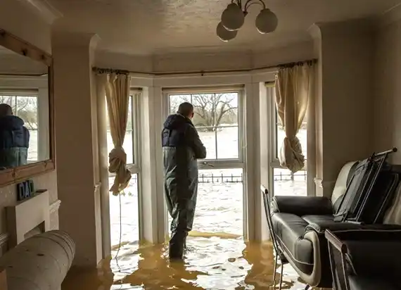water damage restoration service Garfield